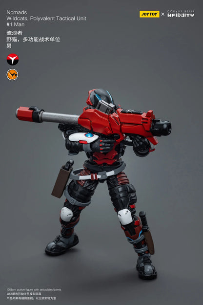JOYTOY Nomads Wildcats Polyvalent Tactical Unit #2 Woman Action Figure