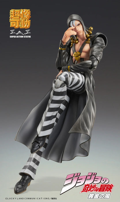 Medicos Entertainment Risotto Nero JoJo's Bizarre Adventure Action Figure