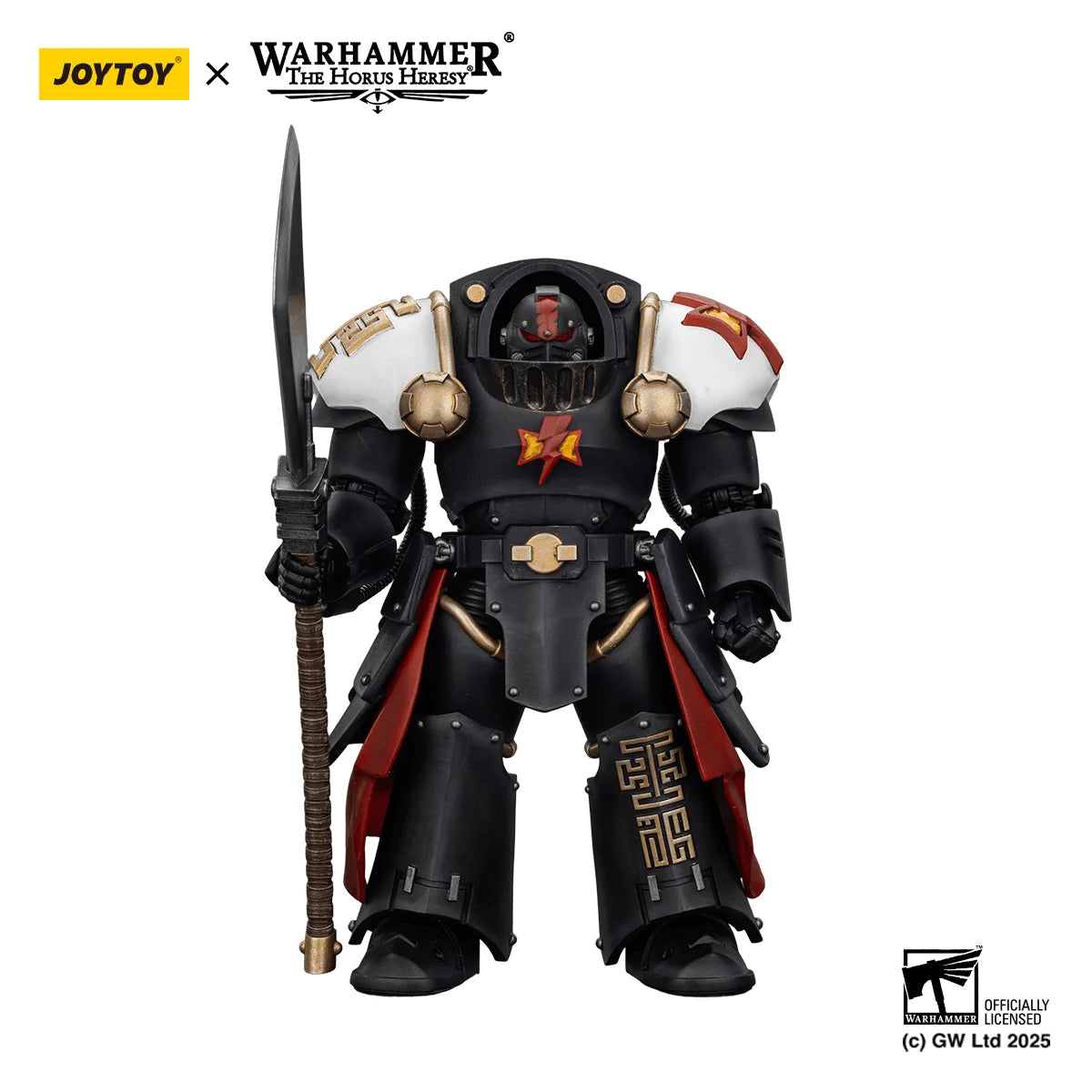 White Scars Ebon Keshig Terminator 2 with Power Glaive
