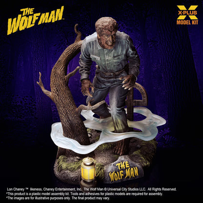 1/8 Scale Lon Chaney Jr. as Wolf Man Plastic Model Kit
