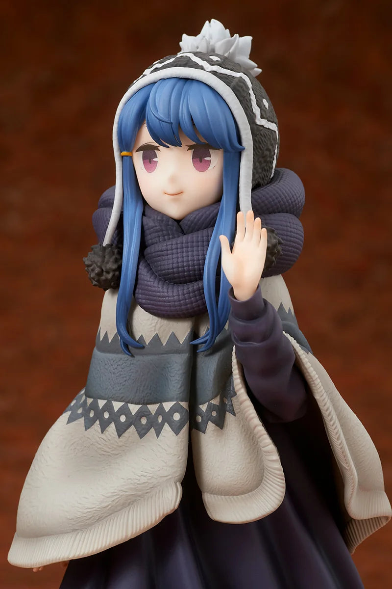 Hobby Stock Laid-Back Camp Rin Shima 1/7 Scale Figure Lake Shibire Camping Ver.
