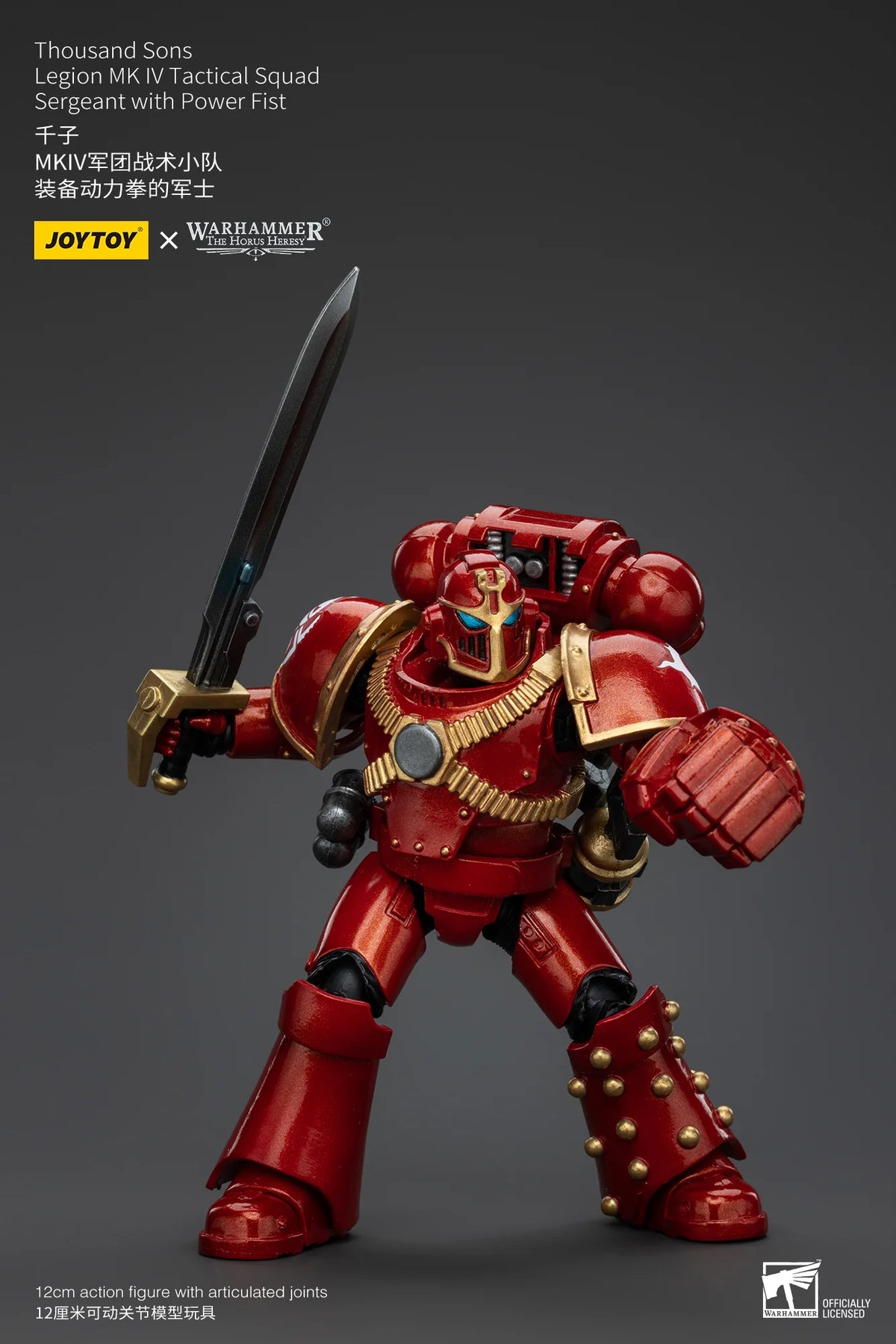 Joy Toy Warhammer 40K Thousand Sons Legion MK IV Tactical Squad Sergeant Action Figure