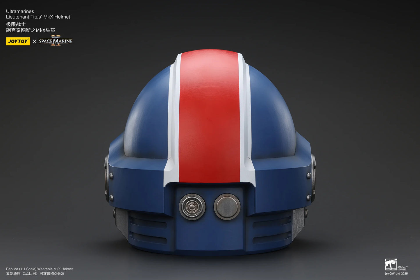 Ultramarines Lieutenant Titus' MKX Helmet