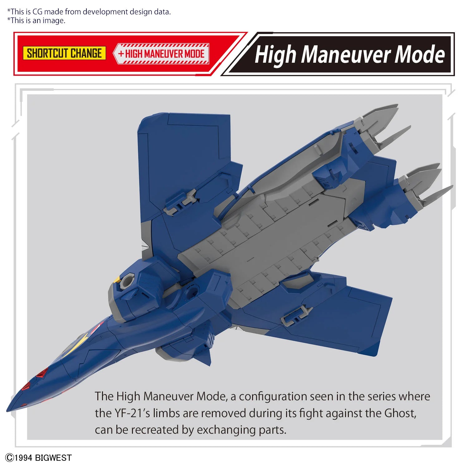 HG 1/100 YF-21