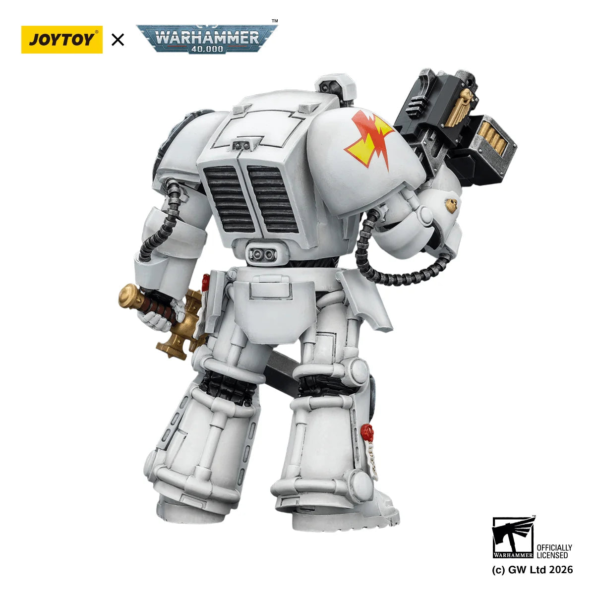 White Scars Terminator 1 with Power Sword and Storm Bolter