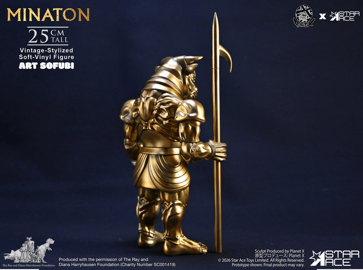 Minaton Vintage-Stylized Soft-vinyl Figure