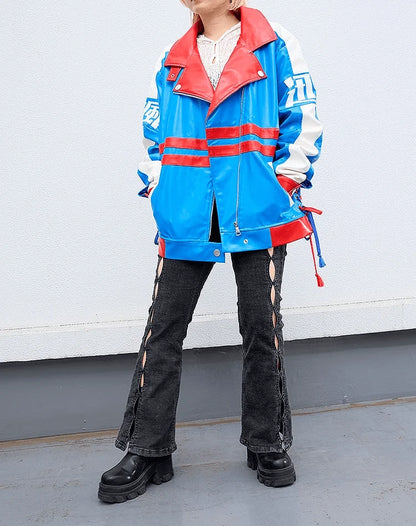 Tamamo Cross Biker Jacket