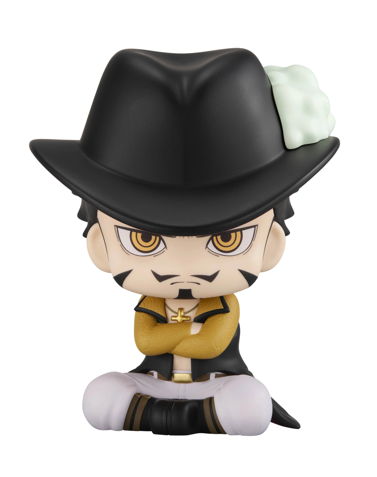 MegaHouse Lookup One Piece Dracule Mihawk & Crocodile Figure Set