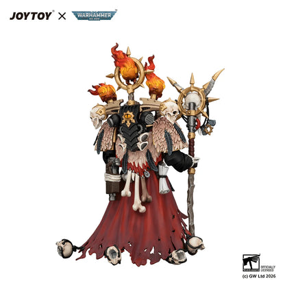Black Legion Master of Possession with Staff of Possession and Bolt Pistol
