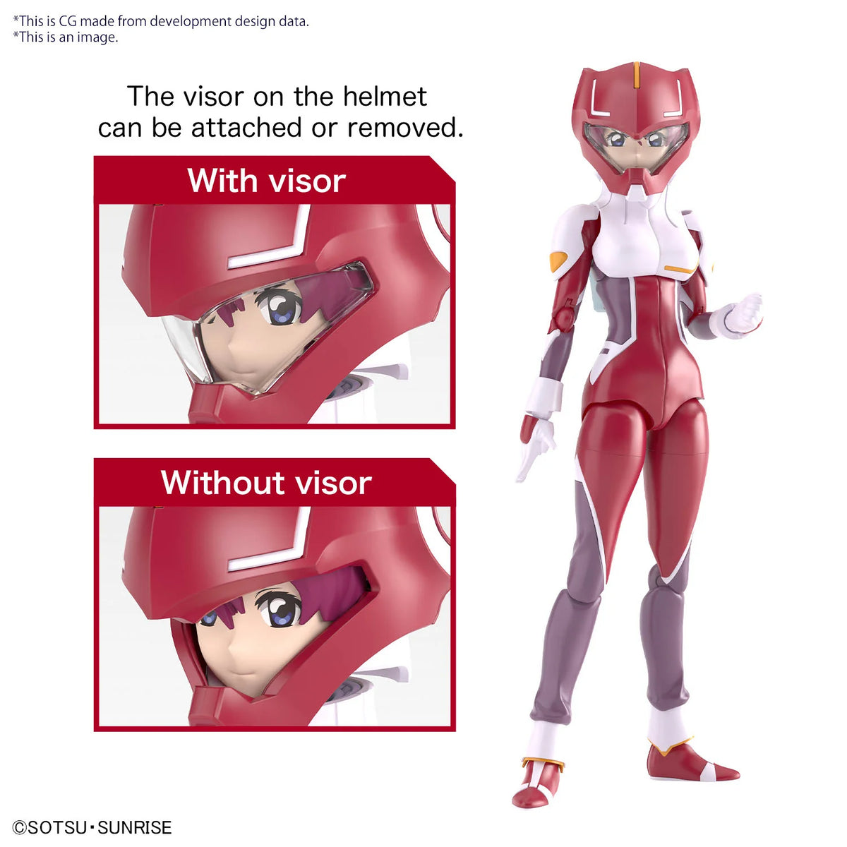 Lunamaria Hawke Figure-rise Standard Model Kit
