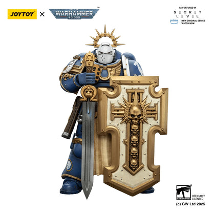 Ultramarines Levantus with Power Sword, Stormshield and Bolt Pistol