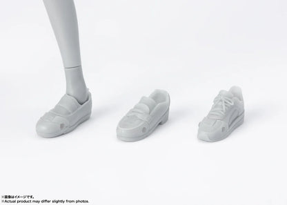 S.H. Figuarts Body-chan School Life Edition DX Set Gray Action Figure