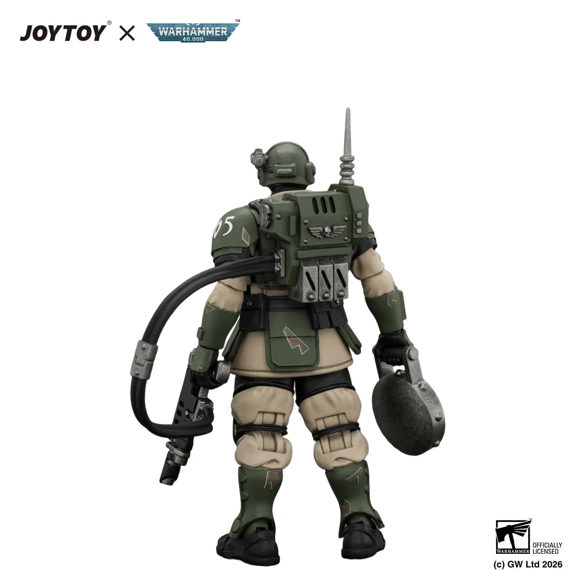 Astra Militarum Kasrkin 6 with Hot-shot Laspistol