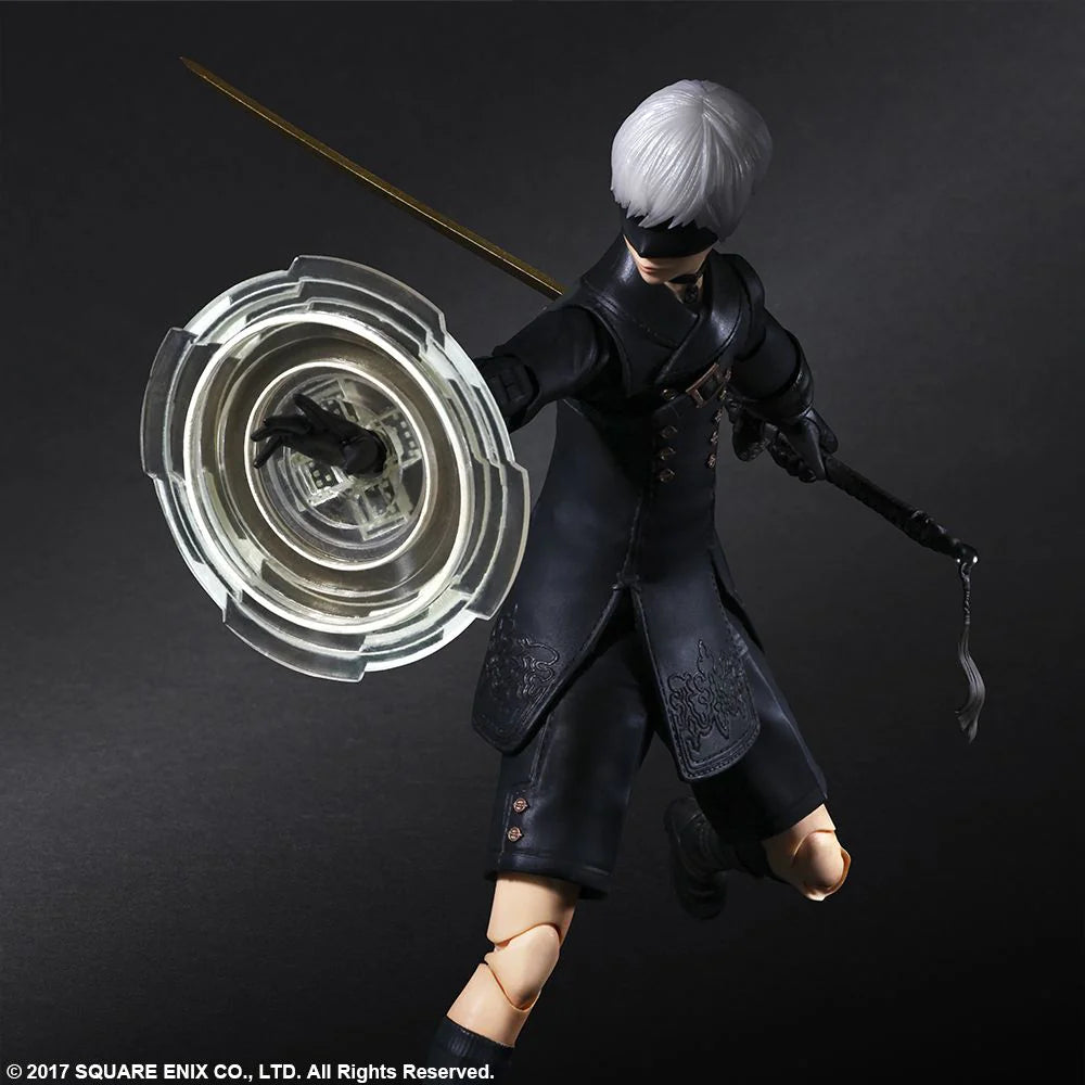NieR:Automata 9S (YoRHa No.9 Type S) PLAY ARTS KAI Action Figure Deluxe Ver.