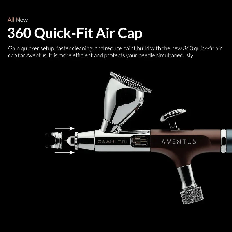 Gaahleri Aventus Crimson Crown Dual Needle Airbrush (0.2mm & 0.4mm)