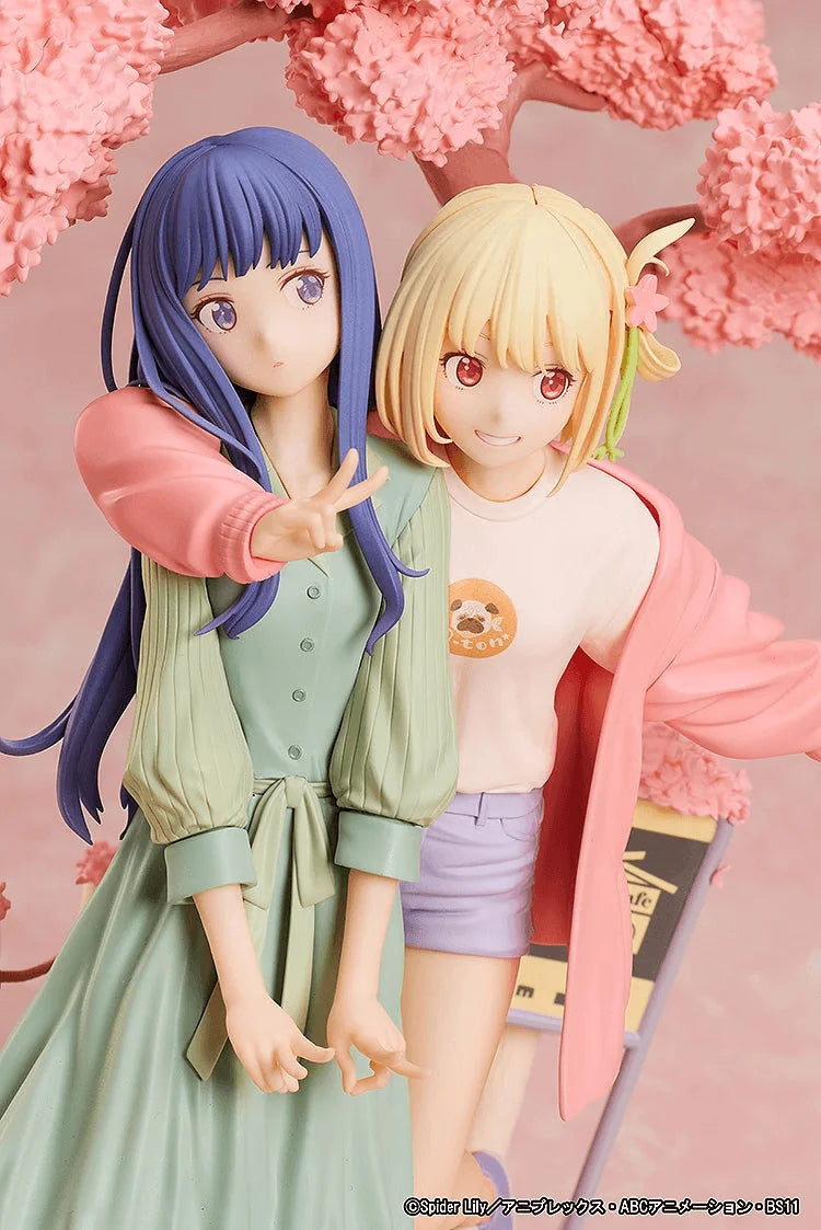 ANIPLEX Lycoris Recoil Chisato & Takina Spring Ver. PVC Figure