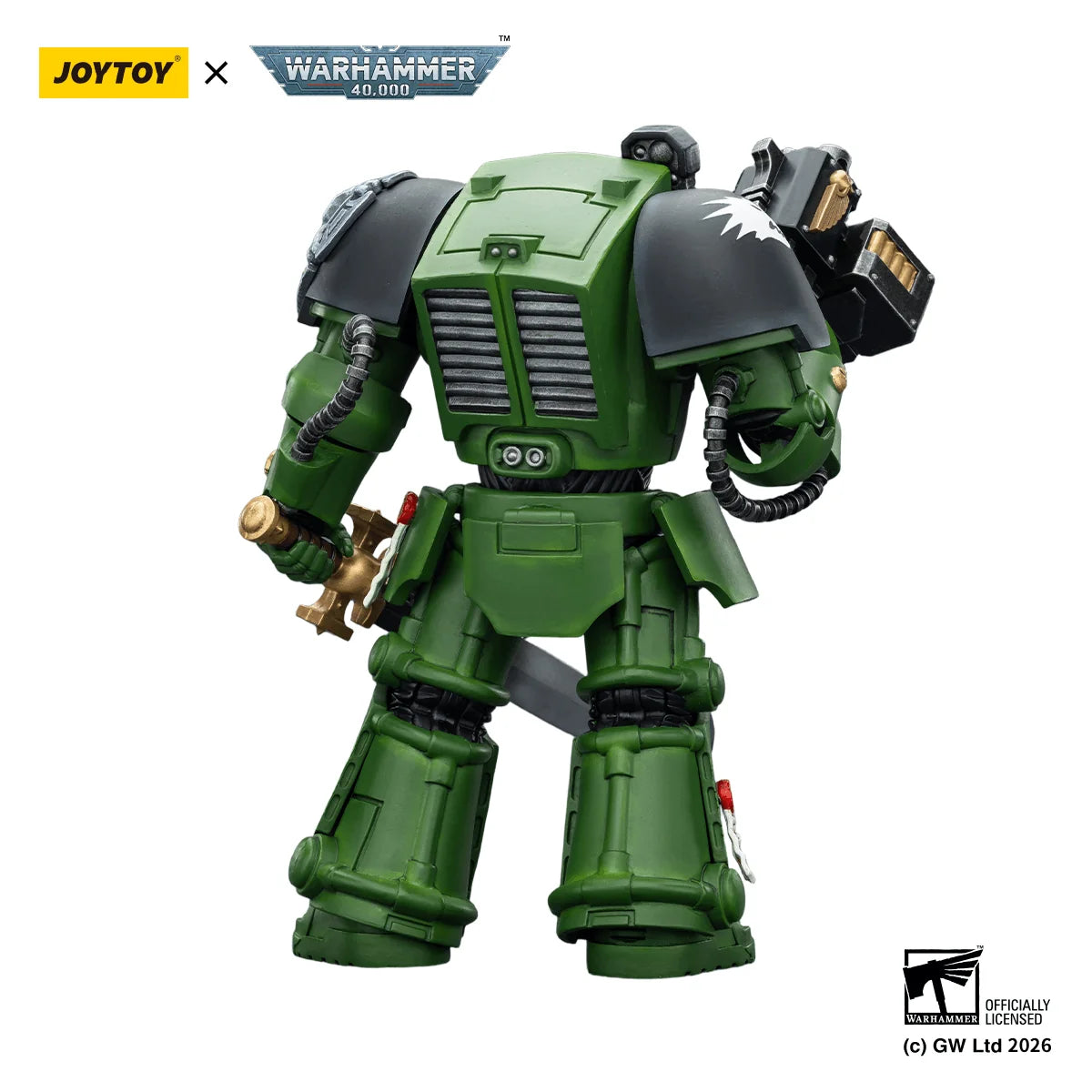 Salamanders Terminator 1 with Power Sword and Storm Bolter