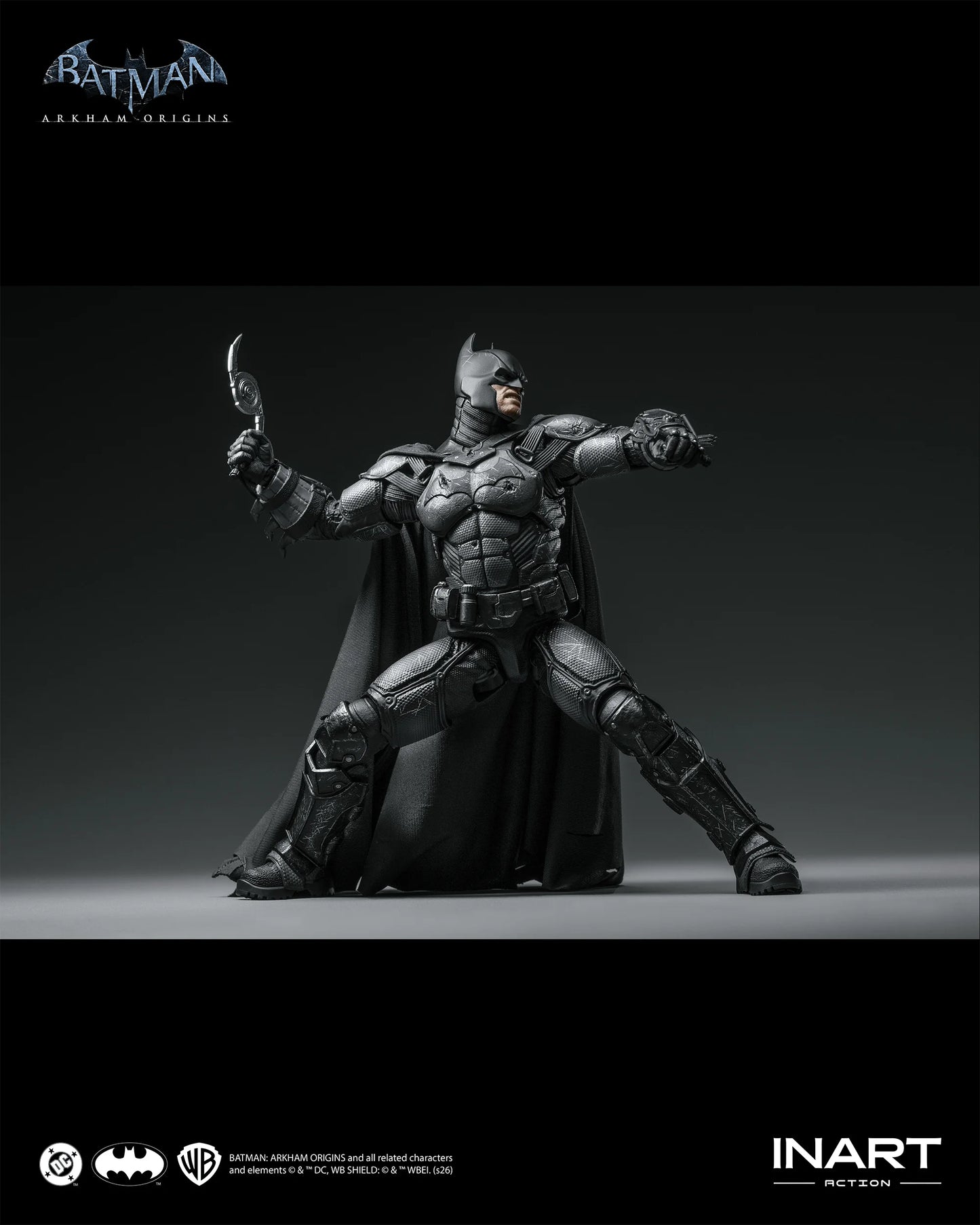 INART Batman: Arkham Origins Batman Battle Damaged Action Figure