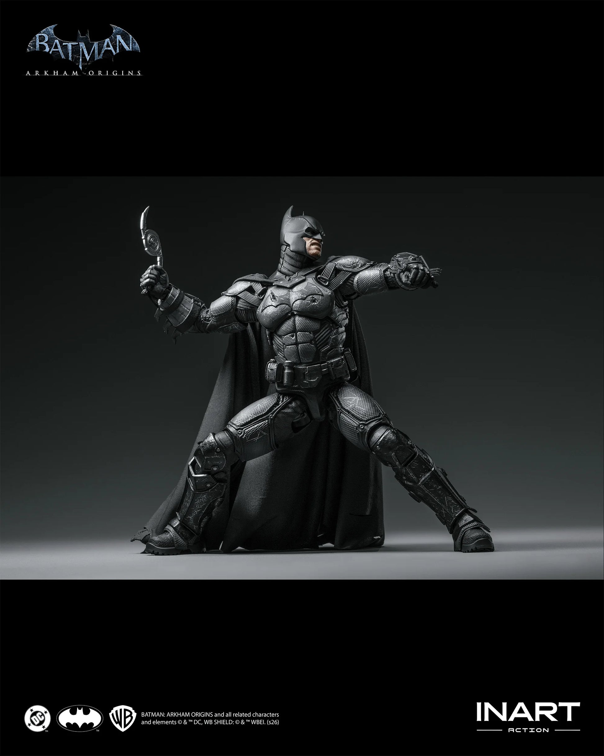 INART Batman: Arkham Origins Batman Battle Damaged Action Figure