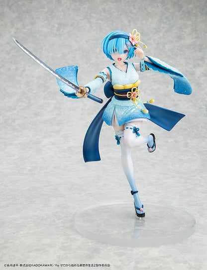 KADOKAWA Re:ZERO Rem Combat Outfit Ver. Scale Figure