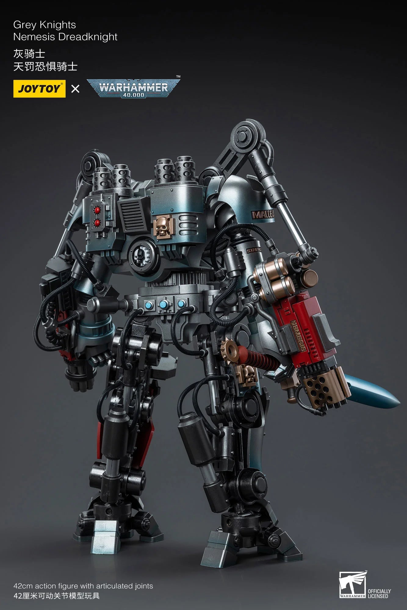 JOYTOY Grey Knights Nemesis Dreadknight Collectible Figure