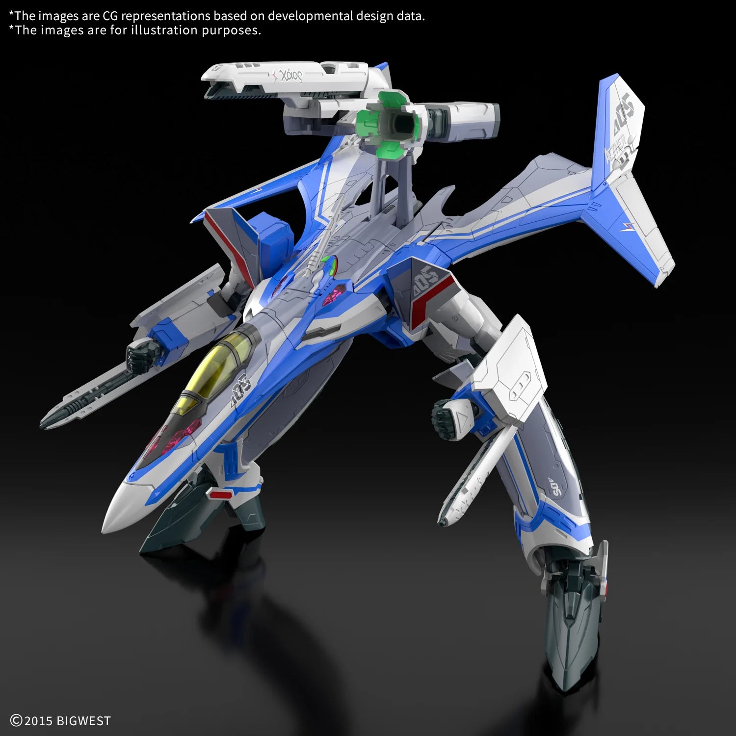 HG 1/100 VF-31J SIEGFRIED （HAYATE IMMELMANN USE）