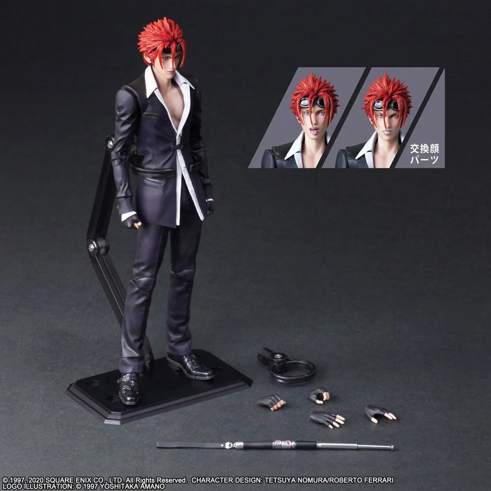 FINAL FANTASY VII REMAKE Reno Play Arts Kai Action Figure