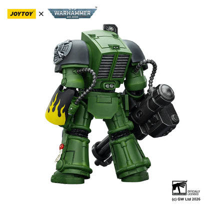 Salamanders Terminator 3 with Power Fist and Assault Cannon