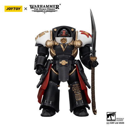 White Scars Ebon Keshig Terminator 1 with Power Glaive