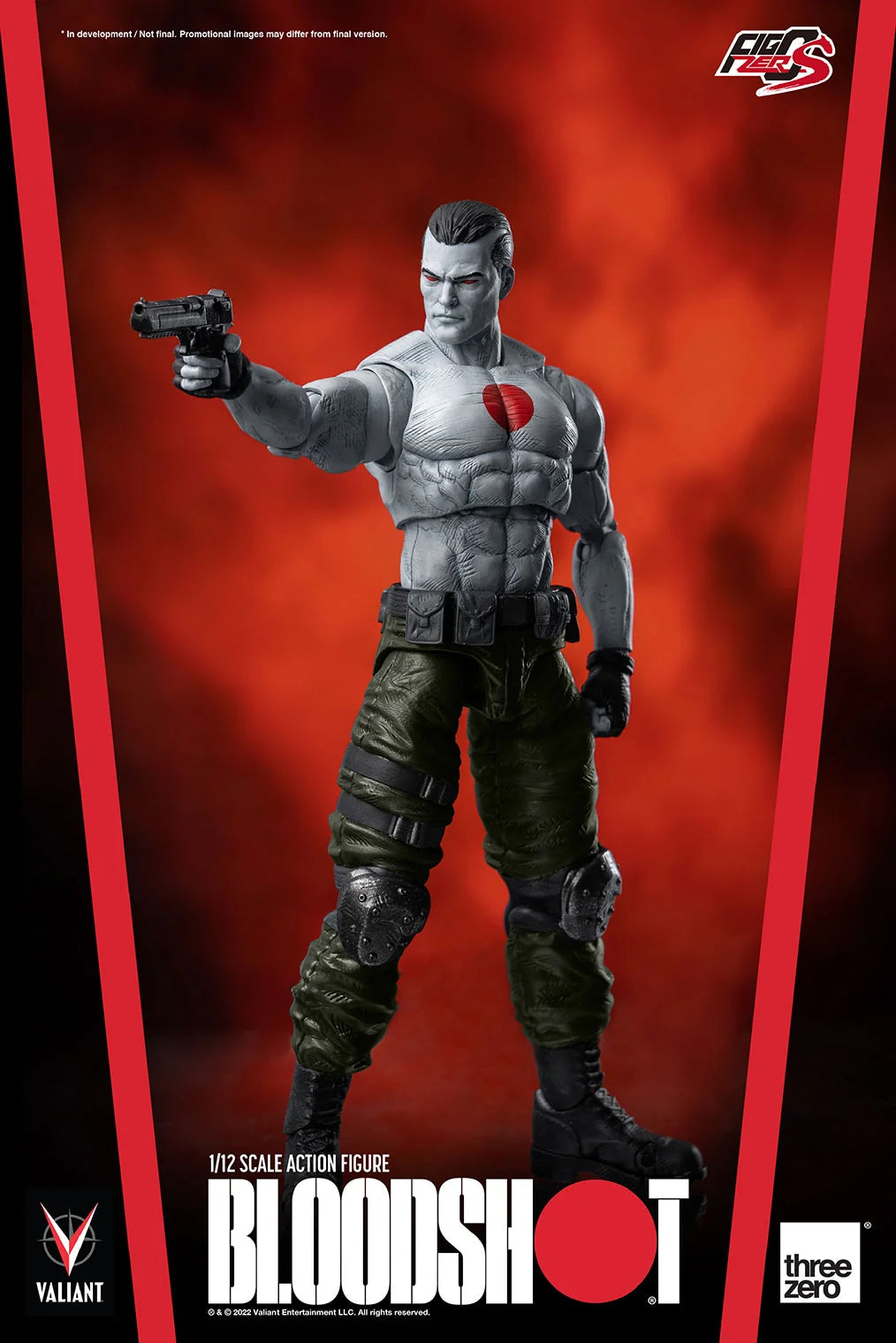 threezero FigZero S 1/12 Bloodshot Articulated Figure