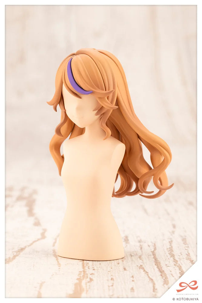 Kotobukiya Arranged Wigs Long Wavy Hair Plastic Model Kit