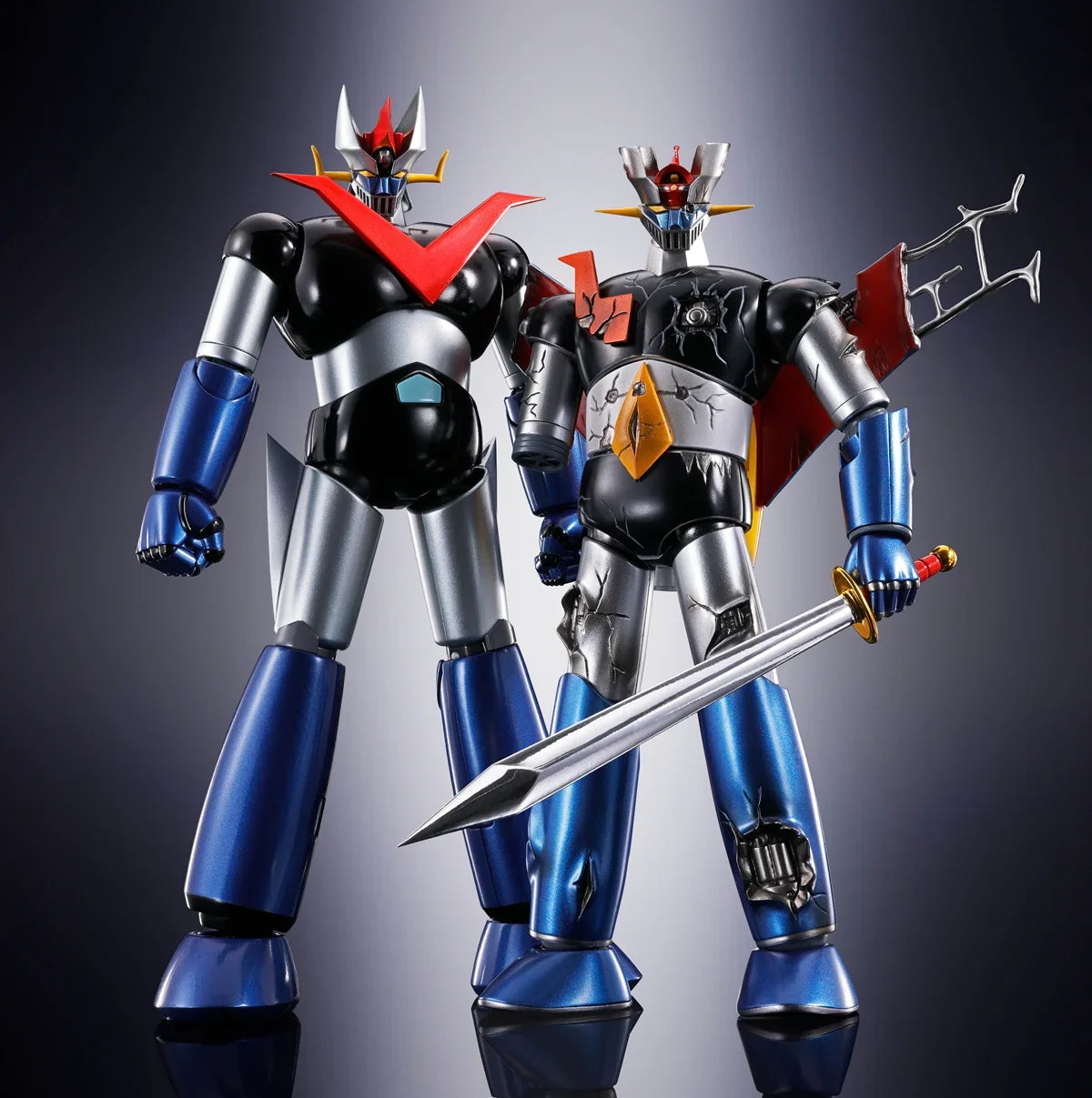 Tamashii Nations Soul of Chogokin Mazinger Z Kakumeishinka Damage Ver. Action Figure