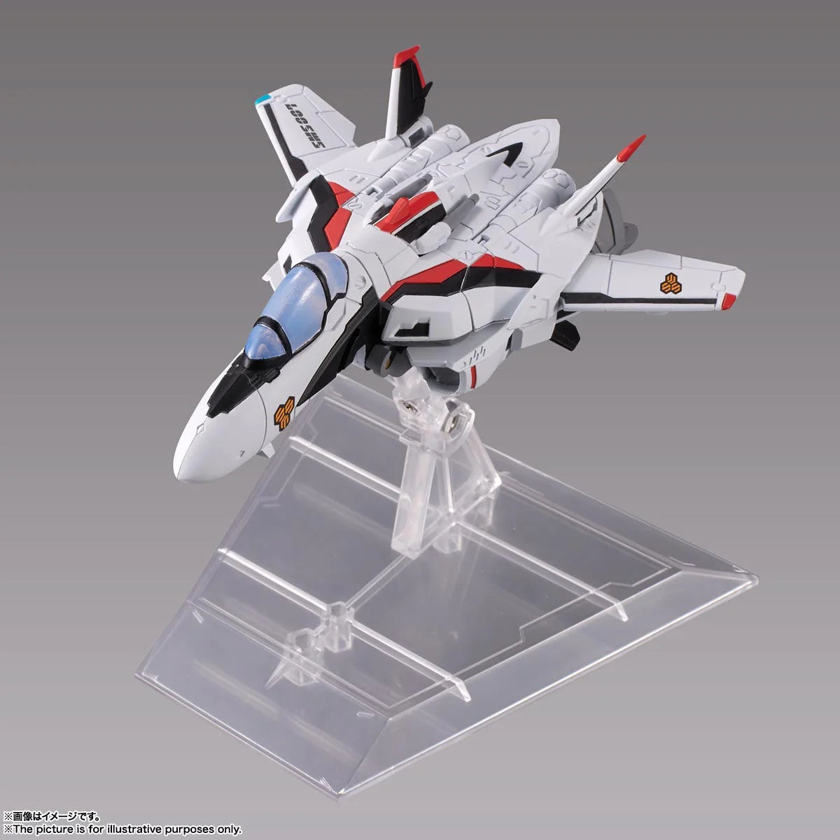 Bandai Spirits Tiny Session VF-25F Messiah Valkyrie Alto Macross Frontier Collectible Figure