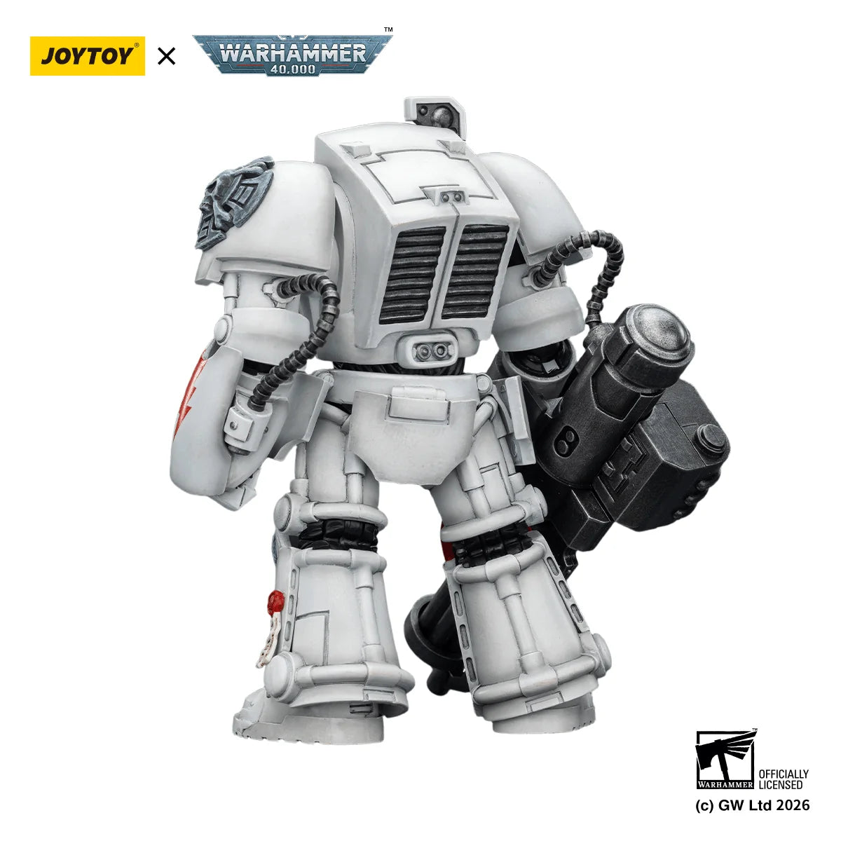 White Scars Terminator 3 with Power Fist and Assault Cannon