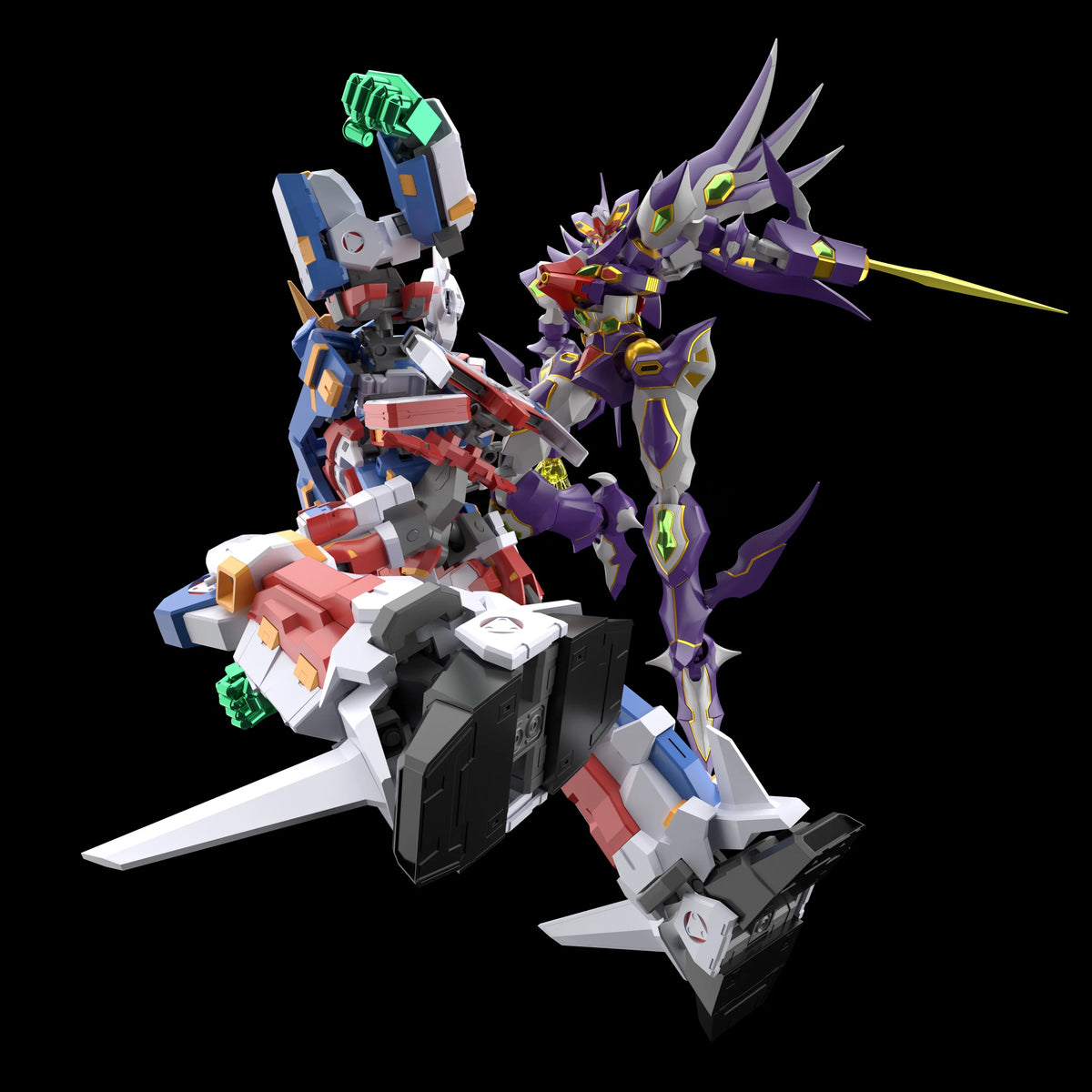 Bandai Shokugan SMP R-Gun Rivale & Wildschwein Super Robot Wars OG Action Figure