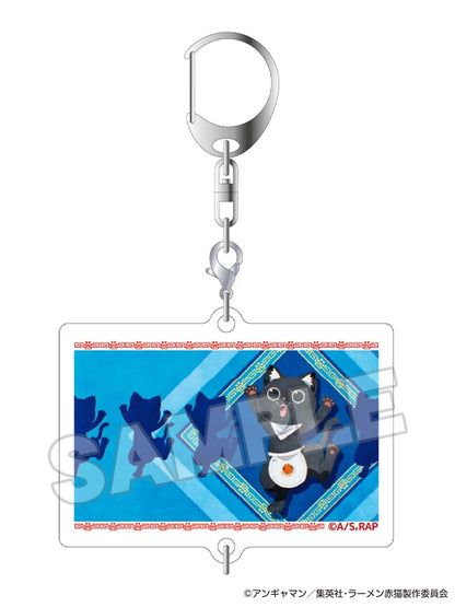 Ramen Akaneko Connecting Acrylic Keychain (1pc / 10pc per box)