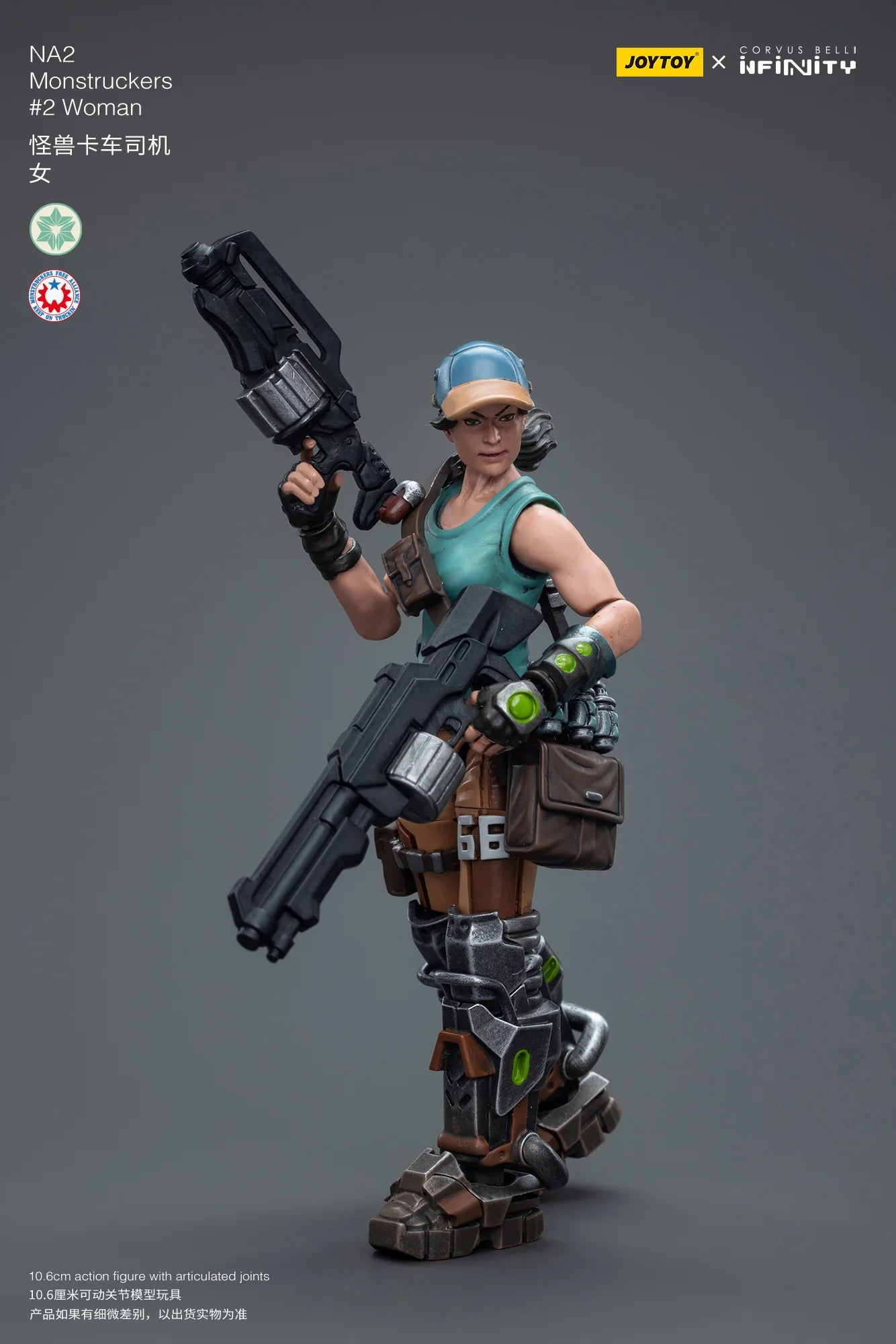 JOYTOY Original Series NA2 Monstruckers #2 Woman Action Figure