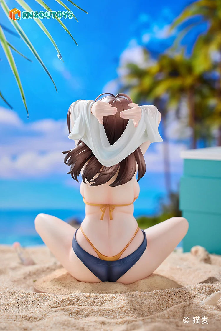 ENSOUTOYS Nekomugi Character Beach Scale Figure