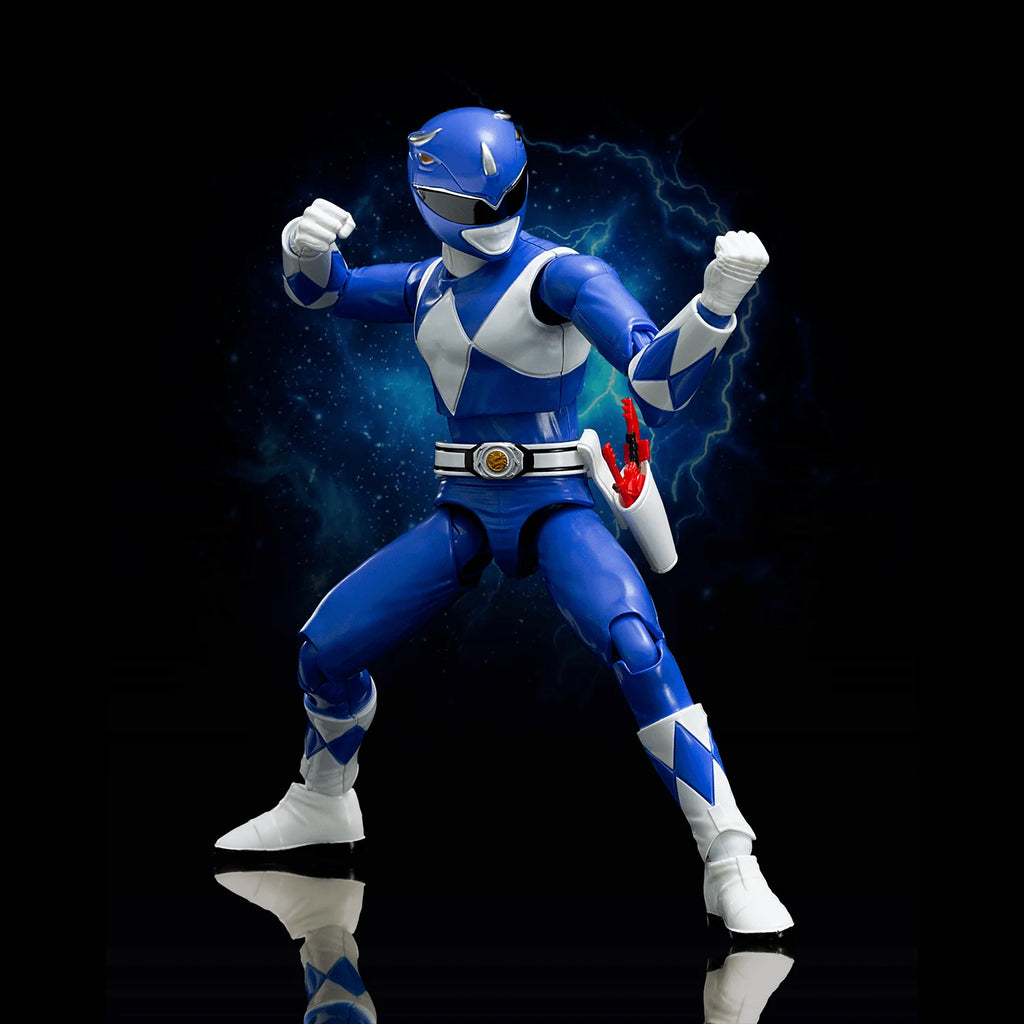 Flame Toys Furai Model Power Rangers Blue Ranger Action Figure
