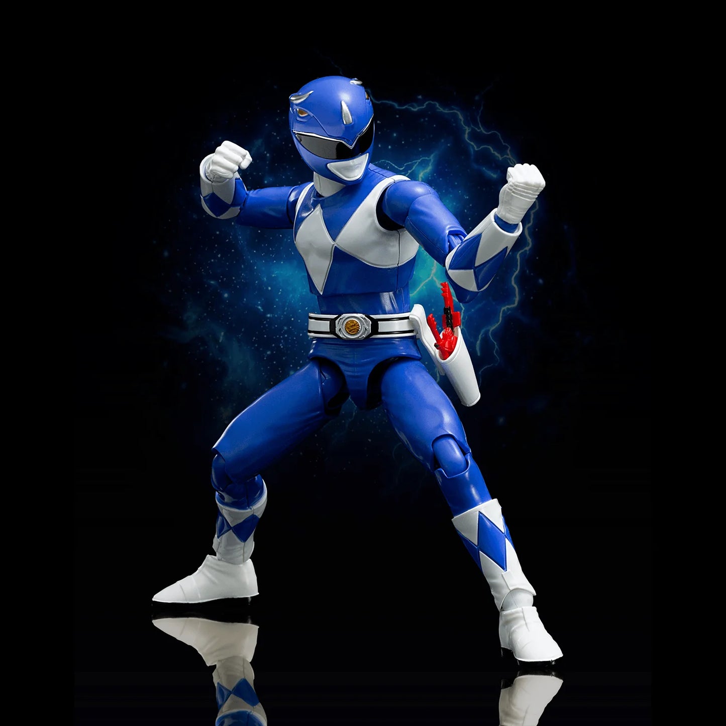 Flame Toys Furai Model Power Rangers Blue Ranger Action Figure