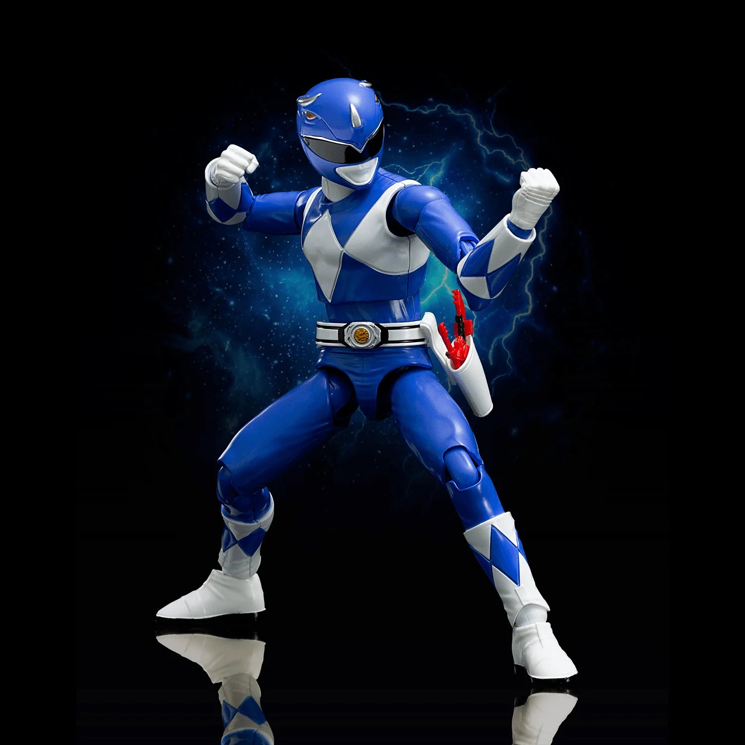 Flame Toys Furai Model Power Rangers Blue Ranger Action Figure