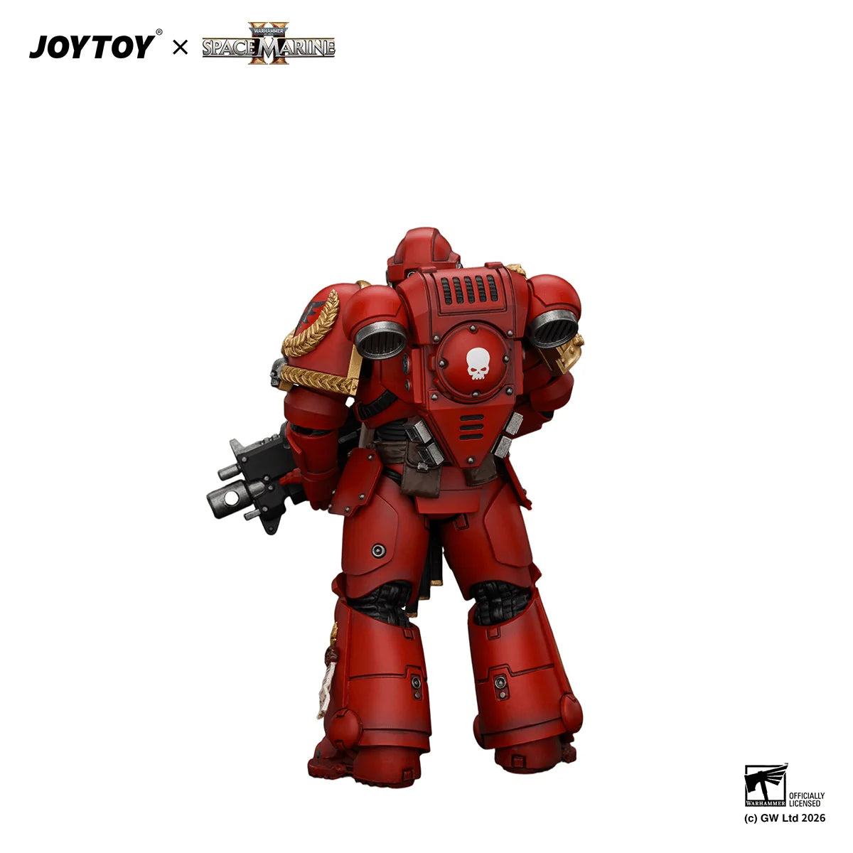 Game Edition Blood Angels Veteran with Bolt Rifle, Chainsword and Bolt Pistol and Plasma Pistol