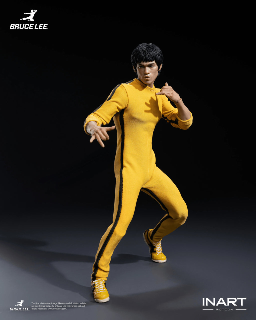 INART - Bruce Lee (Yellow Jumpsuit) 1/12 Collectible Figure