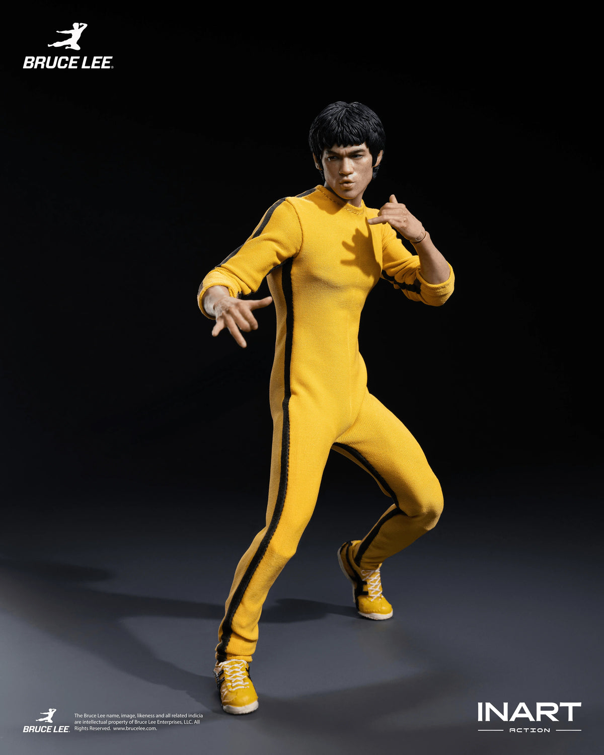 INART - Bruce Lee (Yellow Jumpsuit) 1/12 Collectible Figure