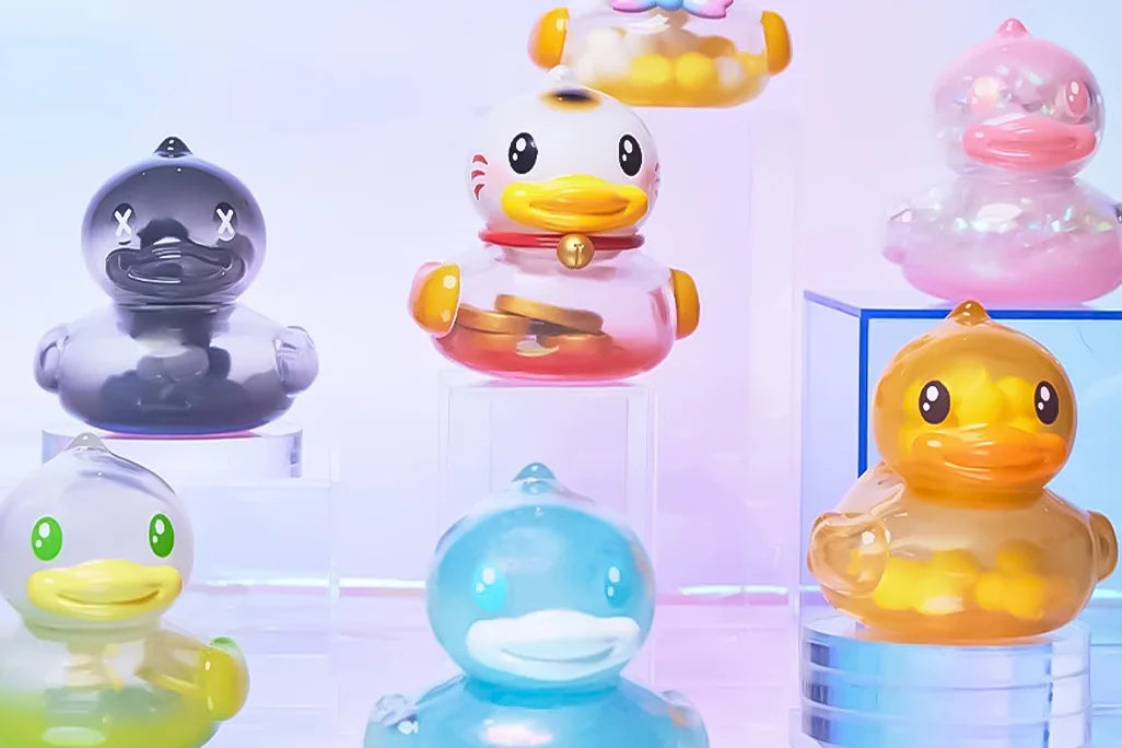 B.Duck Dopamine Holiday Collectible Figures Set of 8