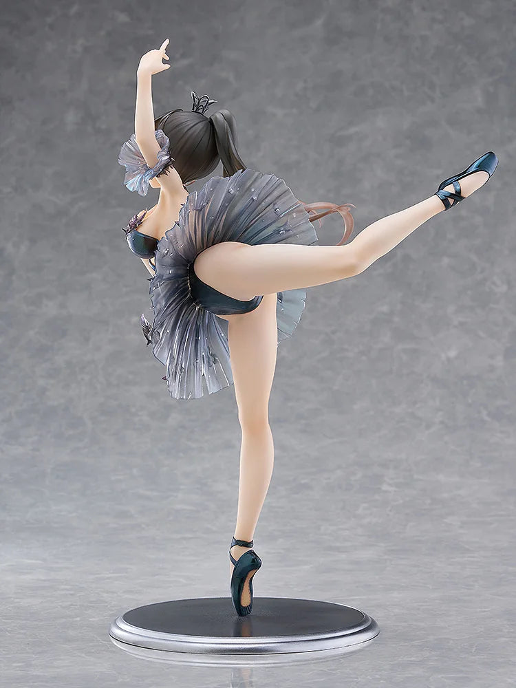 Wave Co. Scale Figure Black Swan Girl Avian Romance Pink Label