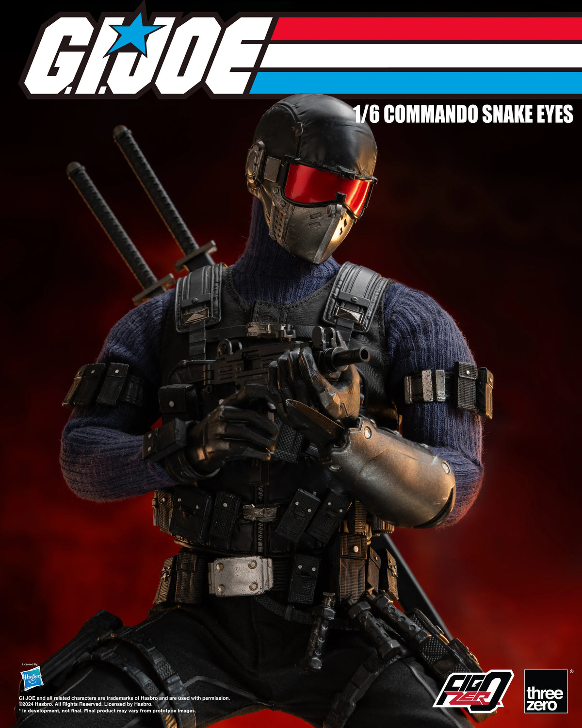 G.I. Joe - FigZero 1/6 Commando Snake Eyes