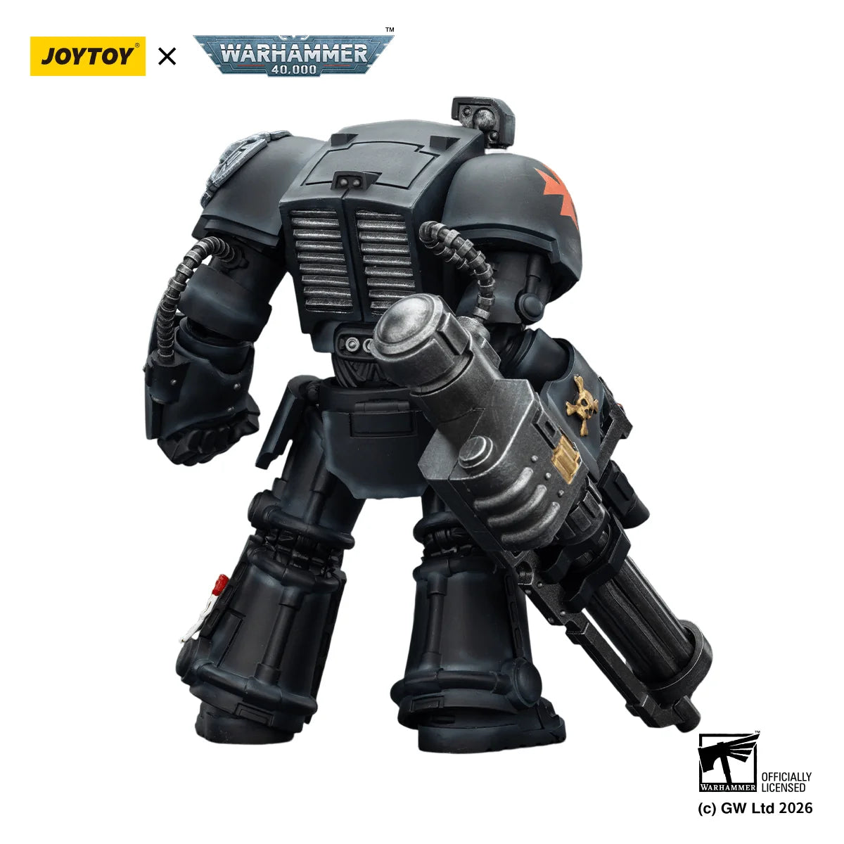 Black Templars Terminator 3 with Power Fist and Assault Cannon