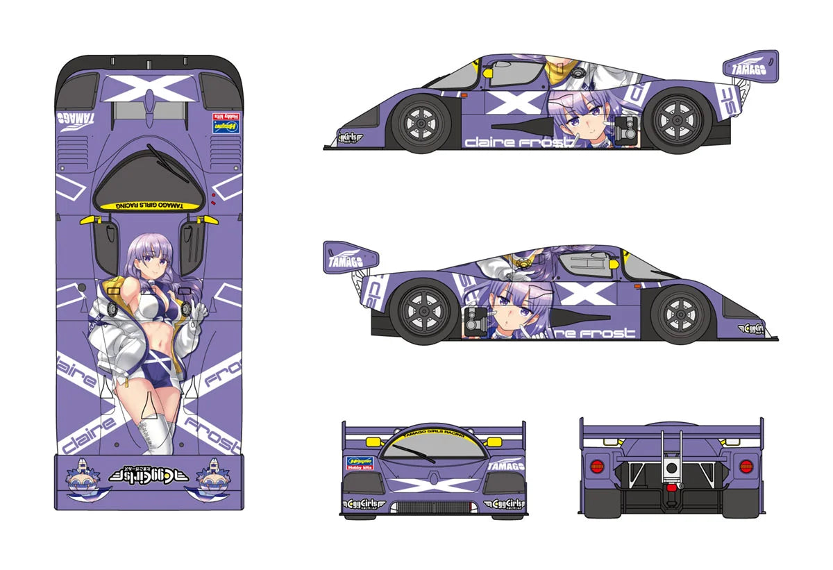 Hasegawa 1/24 Sauber Mercedes C9 Claire Frost Model Kit
