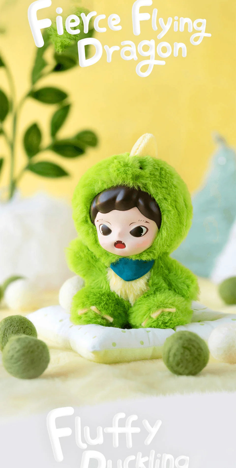 TNT Space Zoraa Fluffy Cabin Blind Box Vinyl Plush Figures